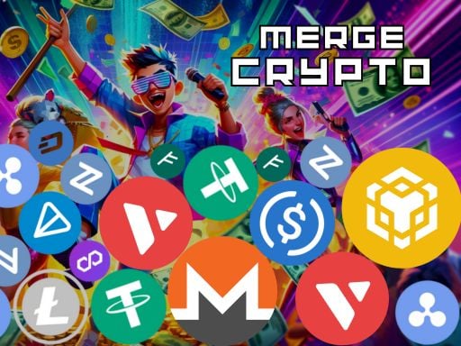 Merge Crypto  2048 Puzzle